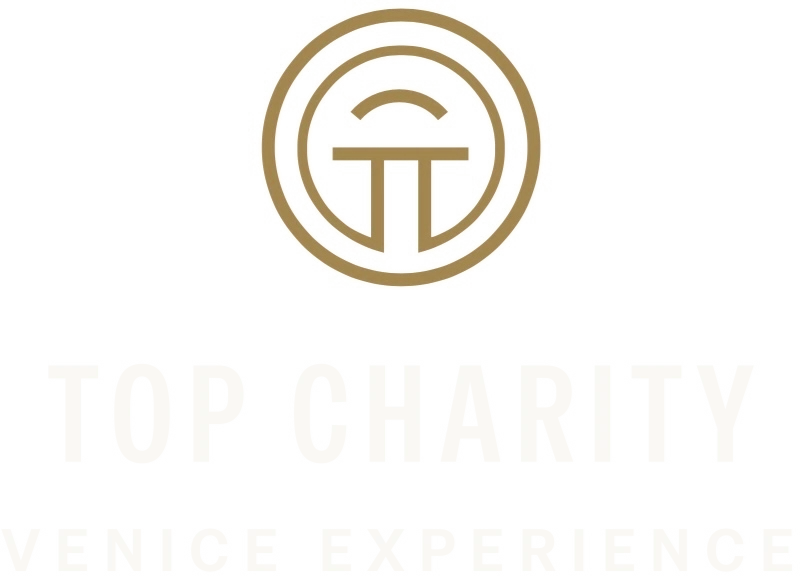 Logo TOP CHARITY Venice Experience powered by HATT et SÖNER